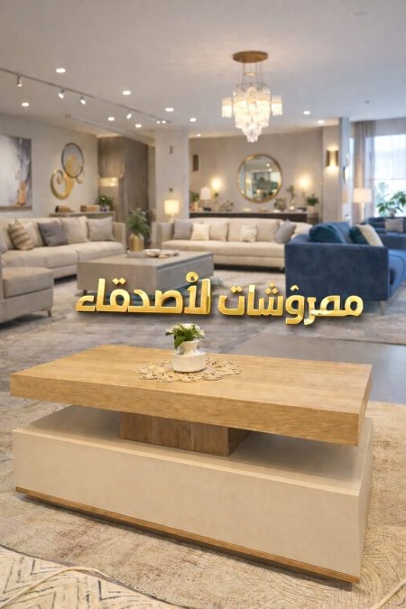 طاولة وسط بسعر{500} شيكل